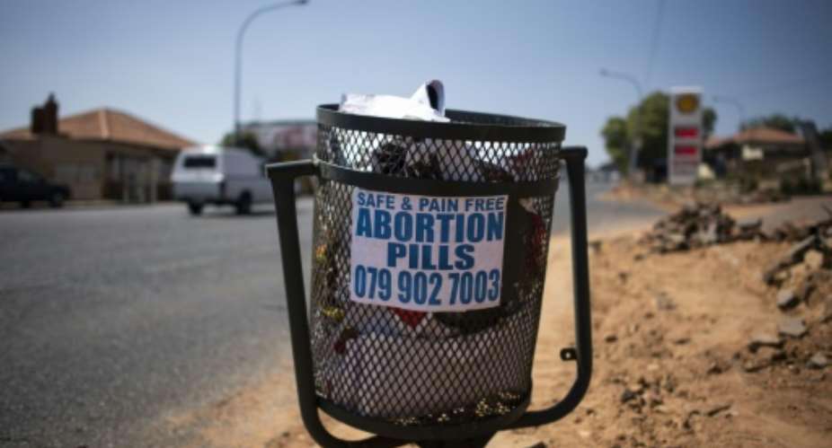 The pandemic has made access to abortion and contraception more difficult in South Africa, charities and health workers say.  By LUCA SOLA AFP