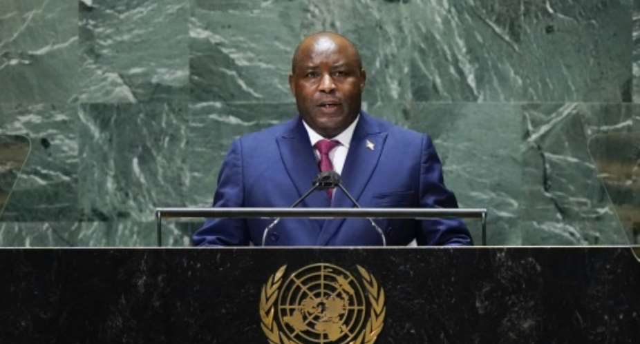 The party of President Evariste Ndayishimiye won every seat in parliament in Junes election.  By POOL (GETTY IMAGES NORTH AMERICA/AFP)