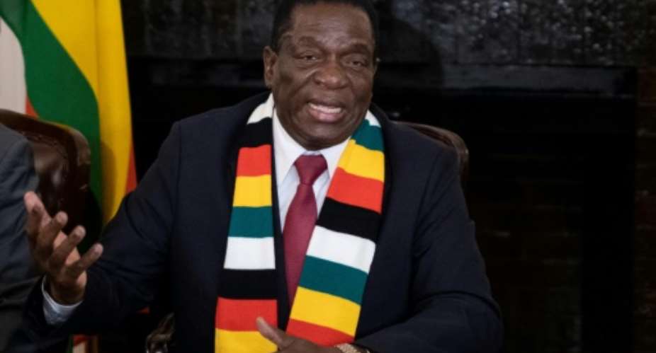The poll held on Monday was the first after the repressive rule of Robert Mugabe and was won by Emmerson Mnangagwa, a former ally of the the ousted autocrat.  By MARCO LONGARI AFP