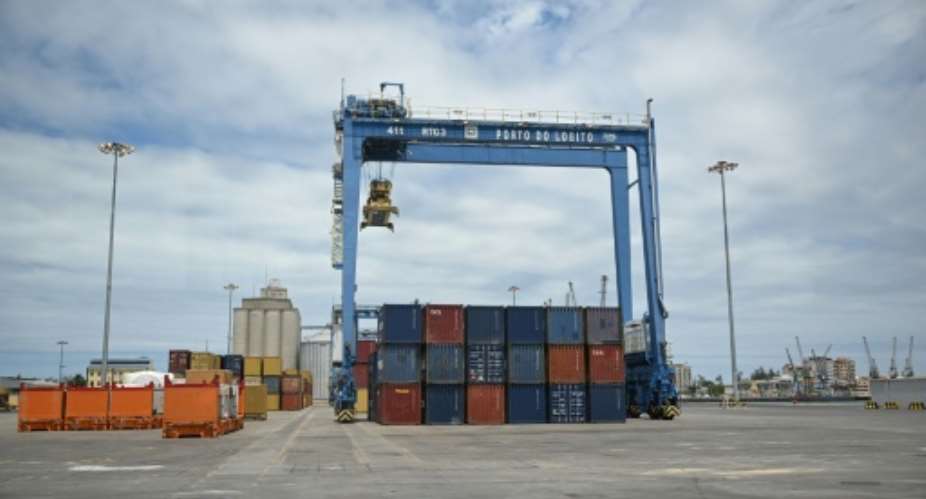 The project will drastically shorten the time it takes to transport minerals to the port of Lobito.  By ANDREW CABALLERO-REYNOLDS (AFP)