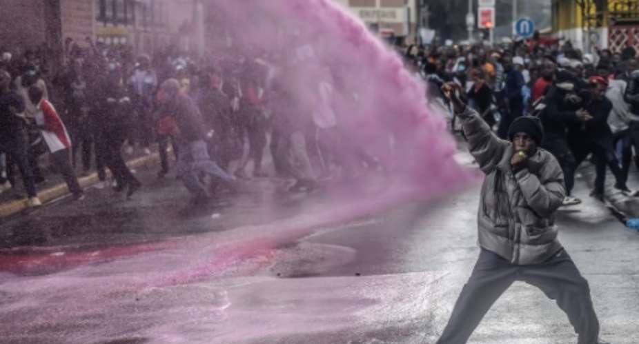 The protests have been galvanised by widespread anger over President William Rutos economic policies.  By LUIS TATO (AFP)