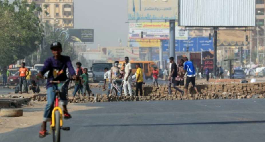 The protests in Sudan come amid soaring inflation, power cuts and bread shortages.  By ASHRAF SHAZLY (AFP)