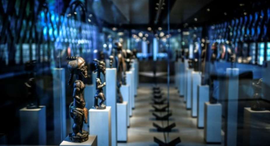 The Quai Branly Museum in Paris contains 79,000 African art objects.  By STEPHANE DE SAKUTIN AFPFile