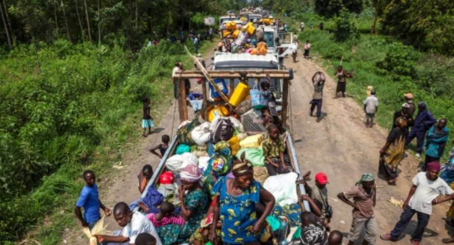 The restive east is being wracked by various conflicts pitting ragtag militias, rebel groups, vigilantes and the Congolese army.  By Eduardo Soteras AFPFile