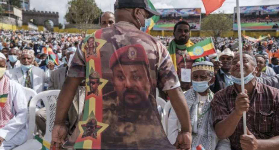 The restrictions come as Prime Minister Abiy Ahmed urged unity in the fight against the TPLF.  By EDUARDO SOTERAS (AFP/File)