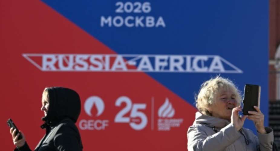 The Russia-Africa summit is set to last two days.  By Igor IVANKO (AFP)