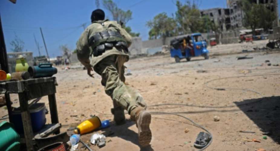 The Shabaab attackers died in a shootout as government forces fought back.  By MOHAMED ABDIWAHAB AFP