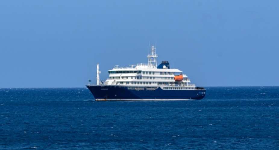 The ship is currently located off the coast of Cape Verde.  By - (AFP)