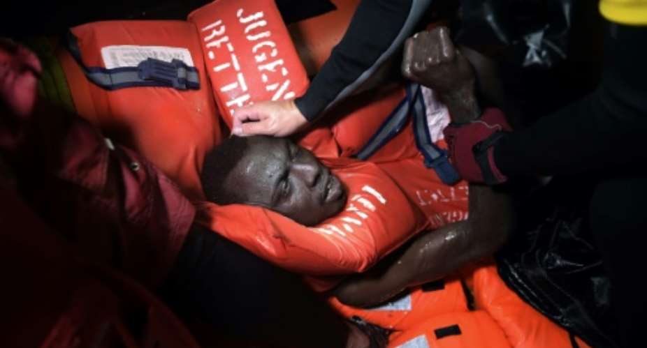 The UN estimates the perilous journey across the Mediterranean for migrants desperate to reach Europe has so far this year claimed a record 3,800 lives.  By Aris Messinis AFPFile