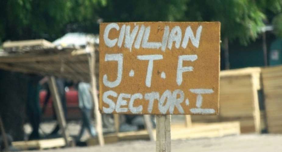 The UN found that more than 228 children, some as young as nine, were working for the Civilian Joint Taskforce militia in Nigeria.  By AMINU ABUBAKAR AFPFile