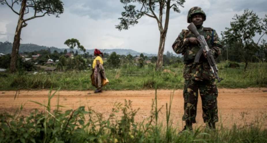 The UN has deployed peacekeepers in eastern DR Congo to support the country's armed forces, but massacres of civilians are still taking place.  By John WESSELS AFPFile