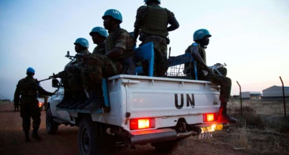 The UN has nearly 14,000 troops in South Sudan, one of its biggest peacekeeping missions in the world.  By Albert Gonzalez Farran AFP