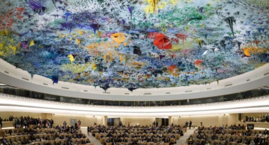 The UN Human Rights Council is again under scrutiny after Bahrain, Cameroon, the Philippines and others were controversially elected to the body.  By Fabrice COFFRINI AFPFile