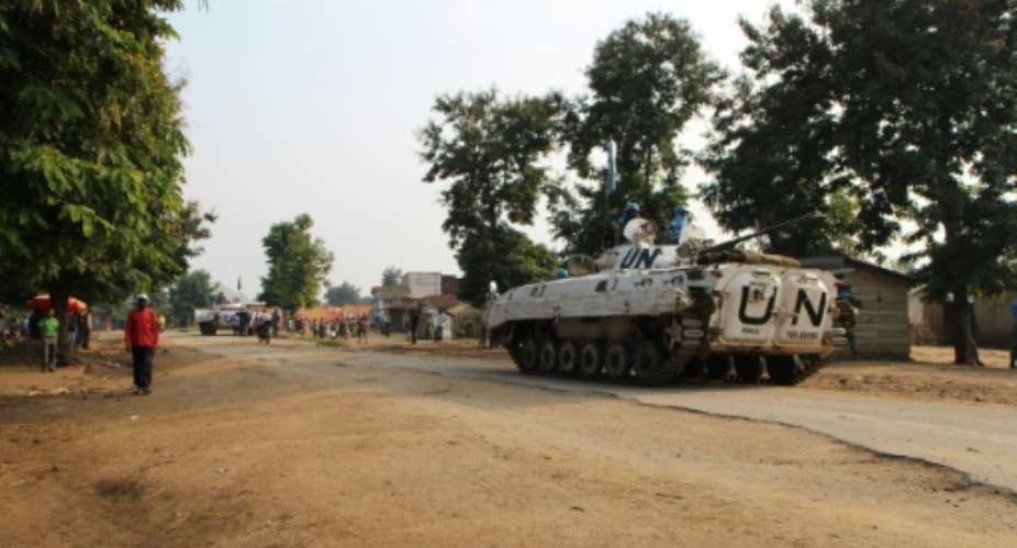 The UN peacekeeping mission in the Democratic Republic of Congo is the agency's largest and most expensive peacekeeping force.  By STEPHANIE AGLIETTI AFPFile