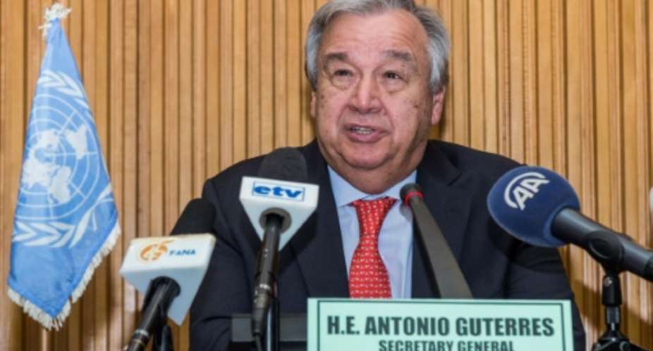The UN Secretary-General Antonio Guterres  was due to visit the DR Congo this month as it prepares for elections in December.  By Maheder HAILESELASSIE TADESE AFPFile