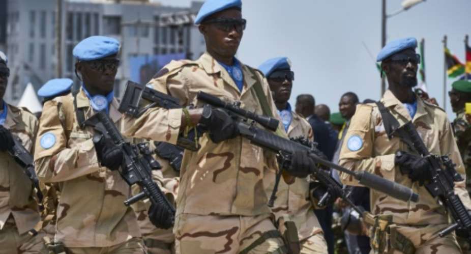 The UN Security Council faces a June deadline to decide on the mandate of the peacekeeping mission in Mali.  By Michele CATTANI AFPFile