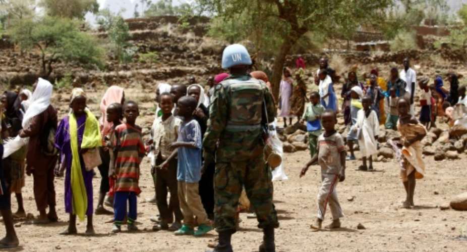 The UN Security Council has agreed to draw down by 2020 its Darfur peacekeeping mission in conjunction with the African Union, which currently employs more than 10,000 troops.  By ASHRAF SHAZLY AFPFile