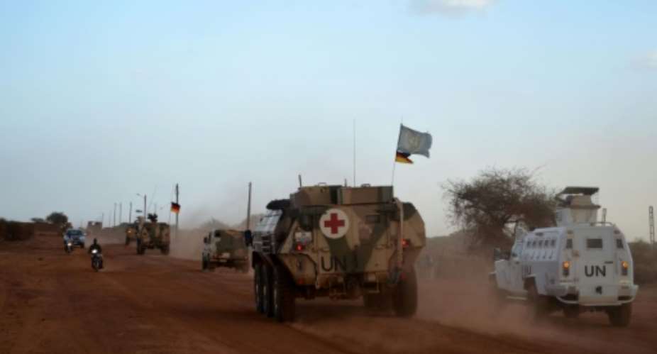 The UN Security Council vote triggers the departure of more than 13,000 troops contributed to the security of large towns in northern Mali.  By Souleymane Ag Anara AFPFile