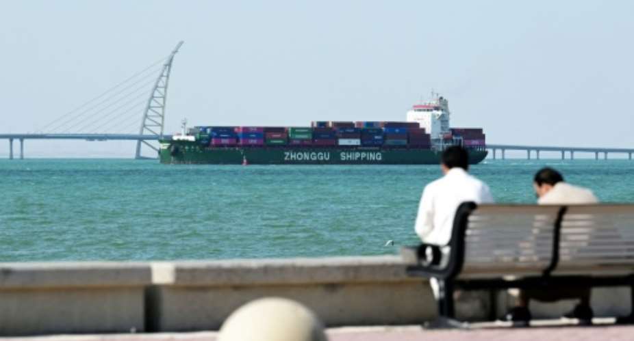 The war in Iran has reshaped trade routes in the Gulf.  By YASSER AL-ZAYYAT (AFP/File)