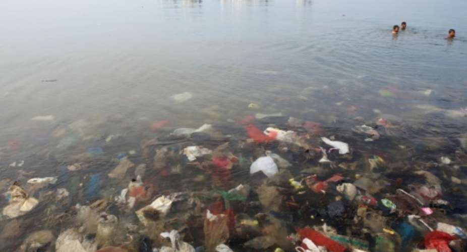 The world currently produces more than 300 million tonnes of plastics annually, and there are at least five trillion plastic pieces floating in our oceans, scientists have estimated.  By PERDIANSYAH AFP
