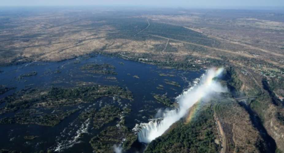 The Zambezi is Africas fourth-longest river.  By Zinyange AUNTONY (AFP/File)