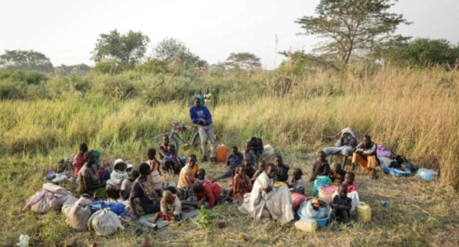 These refugees fled from fighting in South Sudan across the border into the Democratic Republic of Congo. The Congolese army has now stepped up arrests of South Sudanese it suspects of being rebel fighters.  By Simona Foltyn AFPFile