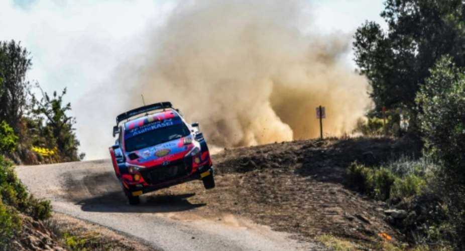 Thierry Neuville steers his way to the lead in the Safari Rally after a challenging day which saw several rivals fall by the wayside.  By Andreas SOLARO AFP