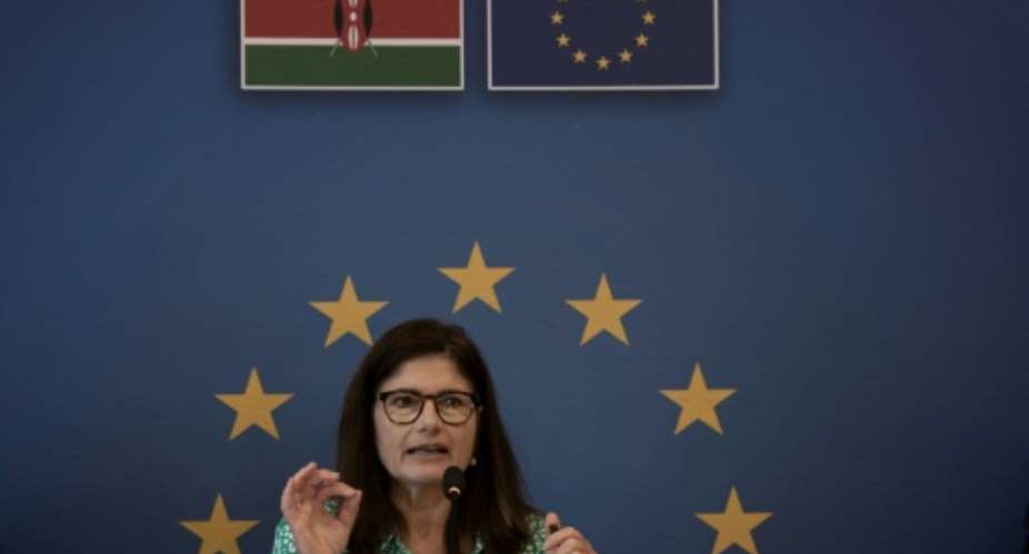 'This strategy is a template how Europe can build more resilient connections with the world,' Henriette Geiger said.  By Tony KARUMBA AFPFile