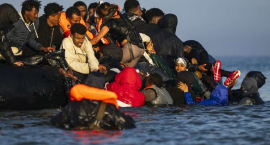 Thousands of asylum seekers seek to reach Britain from France each year in search of a better life.  By Sameer Al-DOUMY (AFP)