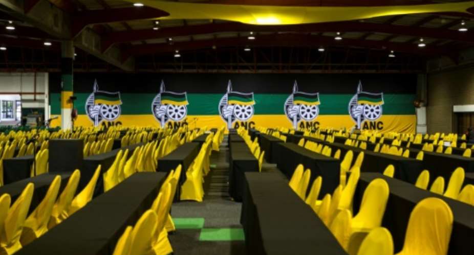 Thousands of delegates will gather at the NASREC Expo Centre in Johannesburg for the National Conference of the African National Congress ANC party.  By WIKUS DE WET AFPFile