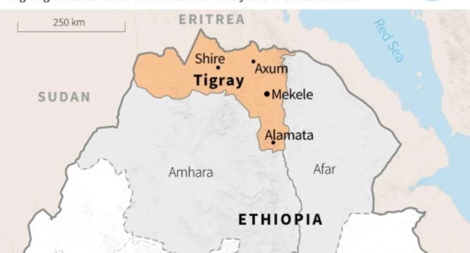Tigray.  By Aude GENET (AFP)