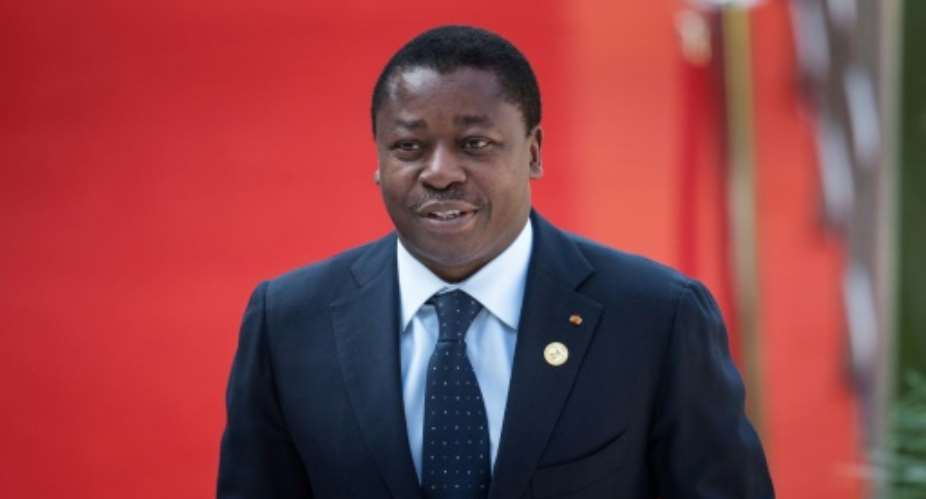 Togo's President Faure Gnassingbe has been in power since 2005.  By Michele Spatari AFPFile