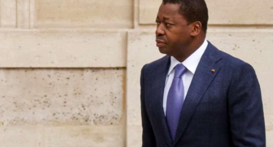 Togo's President Faure Gnassingbe is mediating a diplomatic row over the detention of 46 Ivorian soldiers in Mali.  By Ludovic MARIN AFP