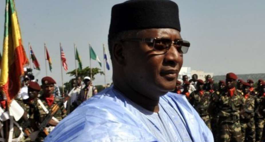Former prime minister Modibo Sidibe is a top candidate for president.  By Sia Kambou (AFP/File)
