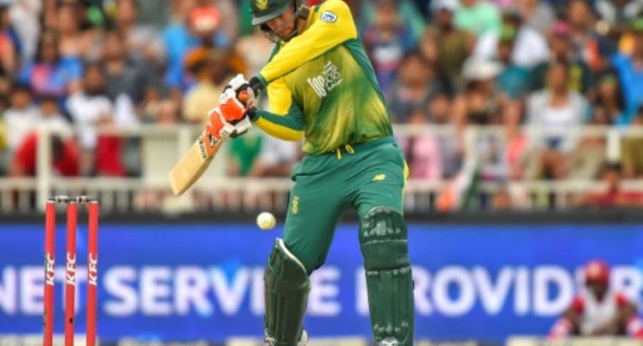 Top man: Heinrich Klaasen hit 69 in South Africa's six-wicket win over India.  By Christiaan Kotze AFPFile