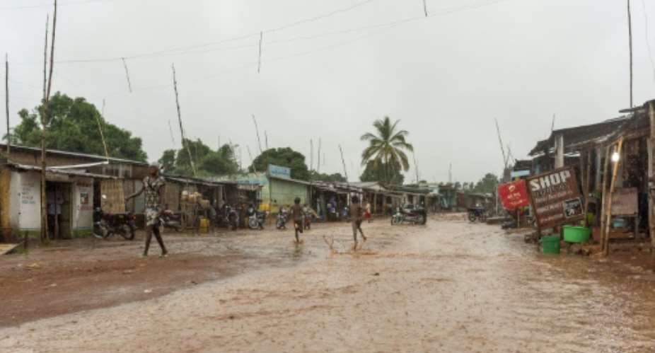 Towns like Lupatapata lack basic amenities including roads.  By Arsene Mpiana AFP