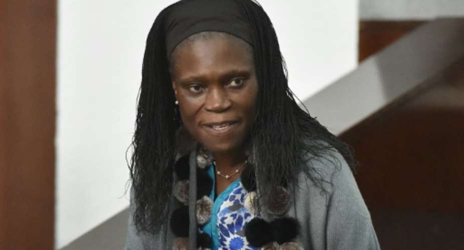 Ivory Coast's former first lady Simone Gbagbo is on trial for alleged crimes against humanity committed during a post-electoral crisis in 2010-11.  By Issouf Sanogo AFPFile