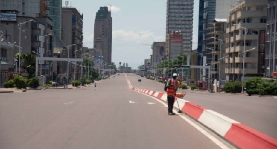 Tshisekedi's government proclaimed a health emergency on March 24.  By Bienvenu-Marie Bakumanya AFPFile