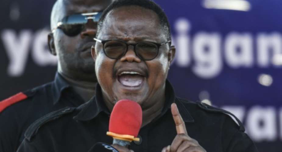 Tundu Lissu has been living largely in exile since a 2017 assassination attempt.  By Ericky BONIPHACE AFPFile