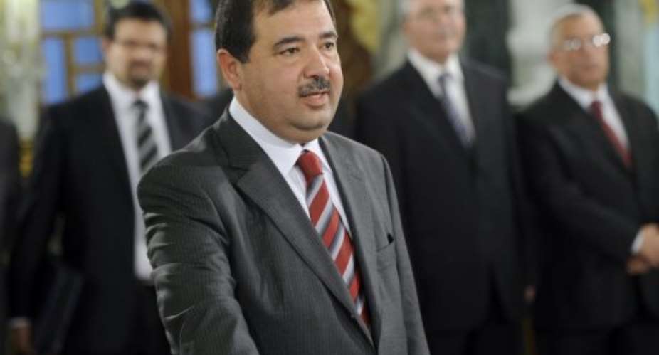 Tunisia Investment and International Cooperation Minister Riadh Bettaieb.  By Fethi Belaid AFPFile