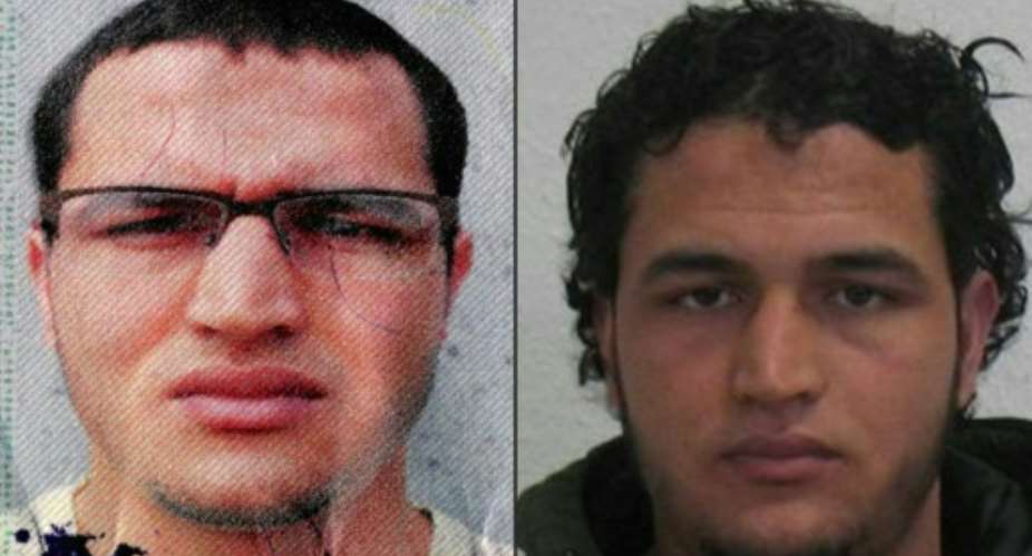 Tunisian Anis Amri, 24, is believed to have hijacked a truck and used it to mow down holiday revellers at a Berlin Christmas market.  By  BKAAFPFile