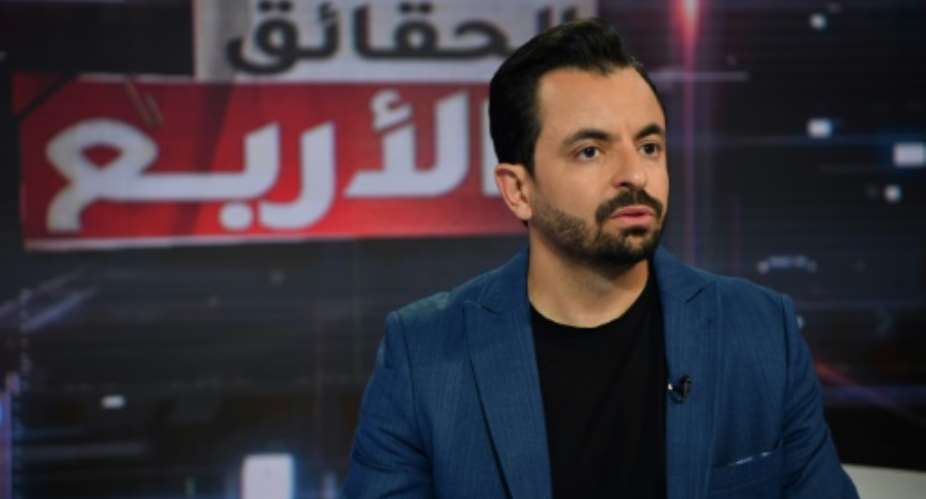 Tunisian broadcaster Hamza Belloumi: interviewees don't speak at all or they demand to remain anonymous.  By FETHI BELAID AFP