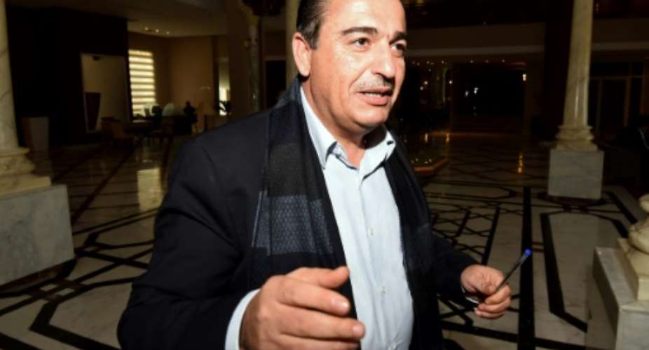 Tunisian businessman Chafik Jarraya, pictured in 2015, has had his assets frozen by Tunisian authorities.  By FETHI BELAID AFPFile