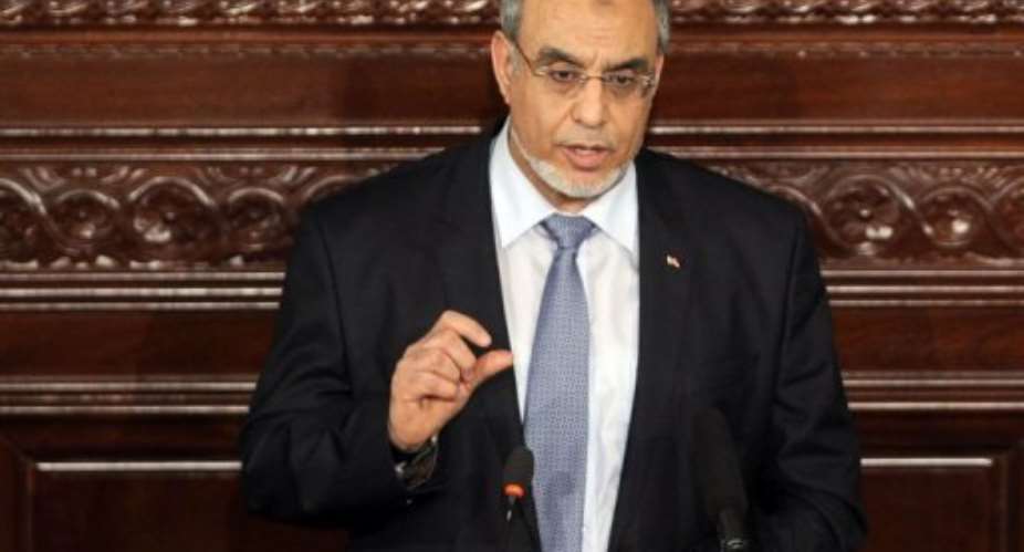 Tunisian Prime Minister Hamadi Jebali said, We appeal for a national reconciliation.  By Fethi Belaid (AFP)