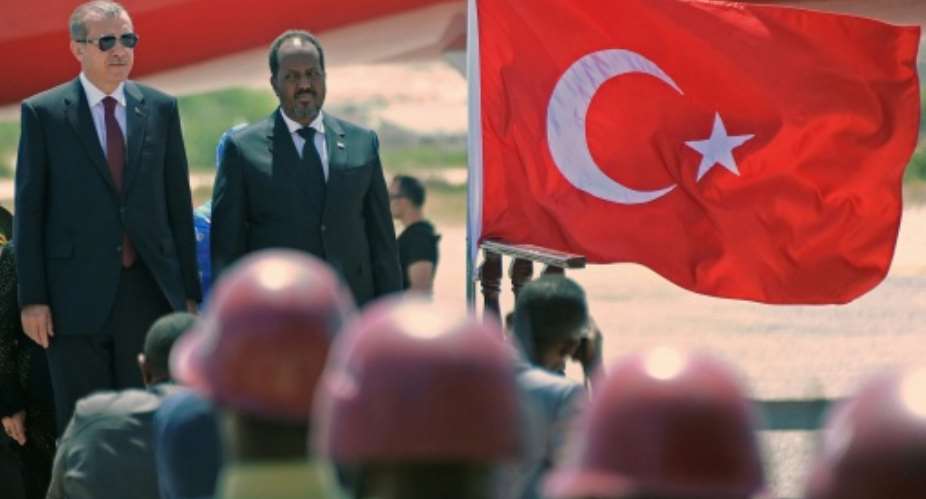 Turkey is in Somalia for the long-term and its interests go far beyond the current government.  By MOHAMED ABDIWAHAB (AFP/File)