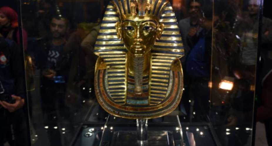 Now back in its display case at the Egyptian Museum in Cairo, the golden burial mask of the boy king Tutankhamun has been restored after a hasty repair marred the beard on the priceless relic with a crust of dried glue.  By Mohamed el-Shahed AFP