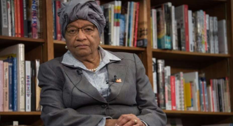 Twenty candidates are vying to succeed Liberia's president, 2011 Nobel winner Ellen Johnson Sirleaf, who is stepping down after 12 years at the helm.  By NICHOLAS KAMM AFPFile
