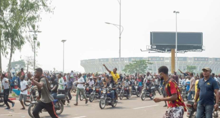 Two days of violent protests over the reforms rocked the capital Kinshasa this week.  By Arsene Mpiana AFPFile