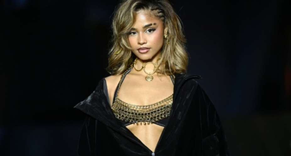 Tyla, known for hits such as Water, was scheduled to play a show in Lagos, Nigeria, in December.  By JULIEN DE ROSA (AFP)