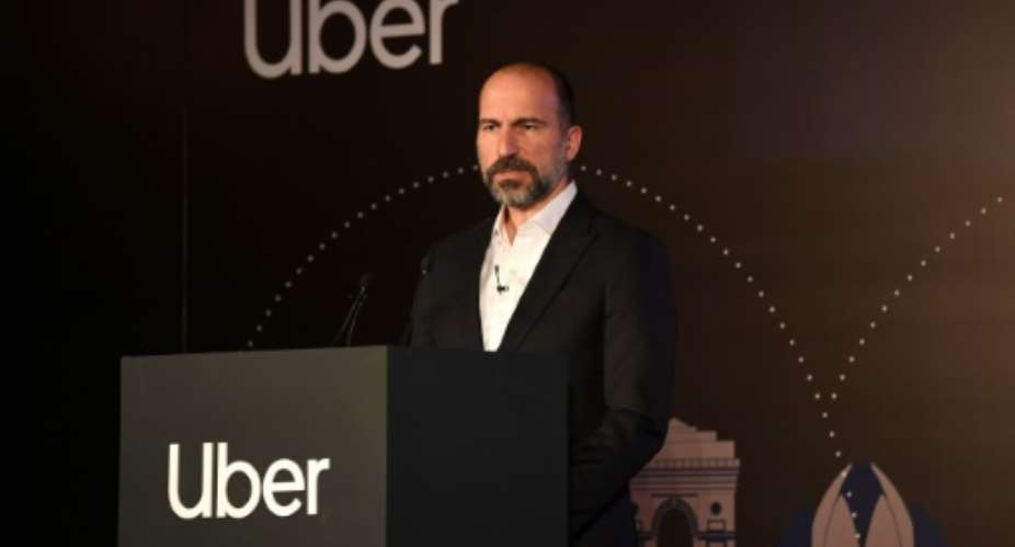 Uber CEO Dara Khosrowshahi told a press conference in New Delhi that India was a fundamental part of the firm's expansion plans.  By Sajjad  HUSSAIN AFP